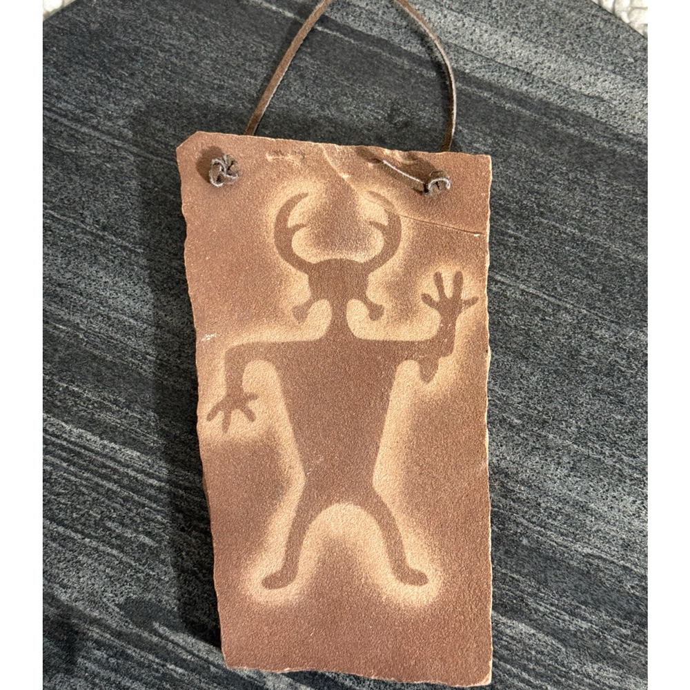 Sandstone Moab Man Wall Tile Native American Art Petroglyph‎ Replica Fremont